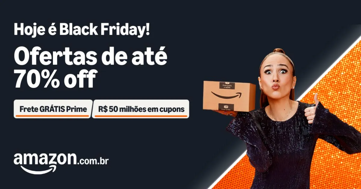 Cupom de desconto ativo na Amazon