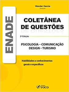 Livro ENADE Coletânea de Questões Psicologia Comunicação design e Turismo