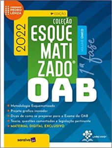 OAB esquematizado - Volume único - 1ª Fase - 9ª edição 2022 Saraiva