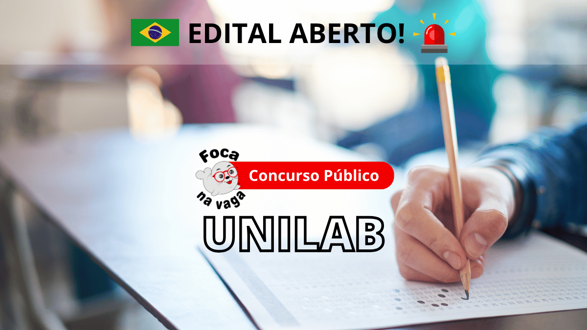 Concurso público da Universidade da Integração Internacional da Lusofonia Afro-Brasileira