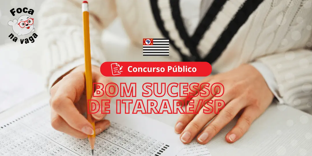 Concurso Público da Prefeitura Municipal de Bom Sucesso de Itararé SP