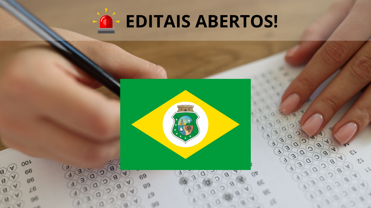 Concursos públicos abertos no Ceará