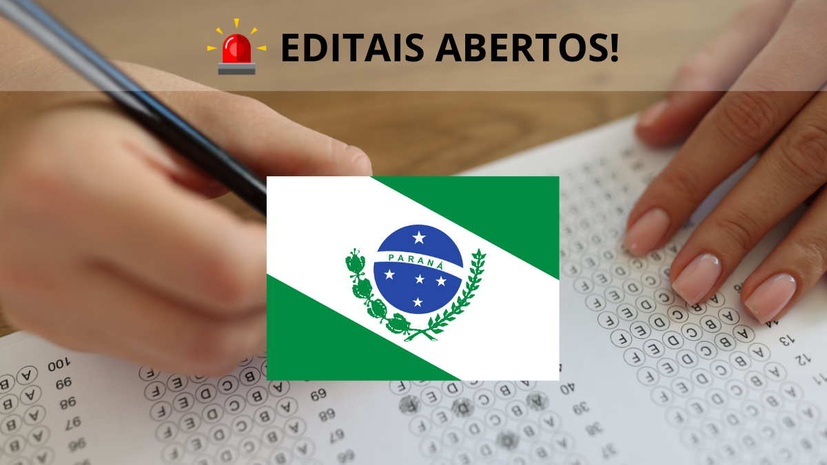 Concursos públicos abertos no estado do Paraná