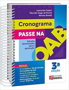 Cronograma passe na OAB