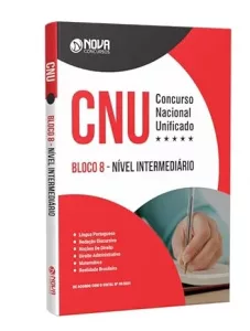 Apostila Concurso Nacional Unificado (CNU) Bloco 8 - Nível intermediário