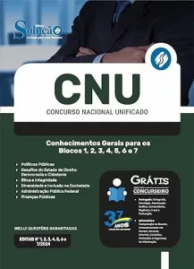 Apostila Solução CNU Conhecimentos Gerais