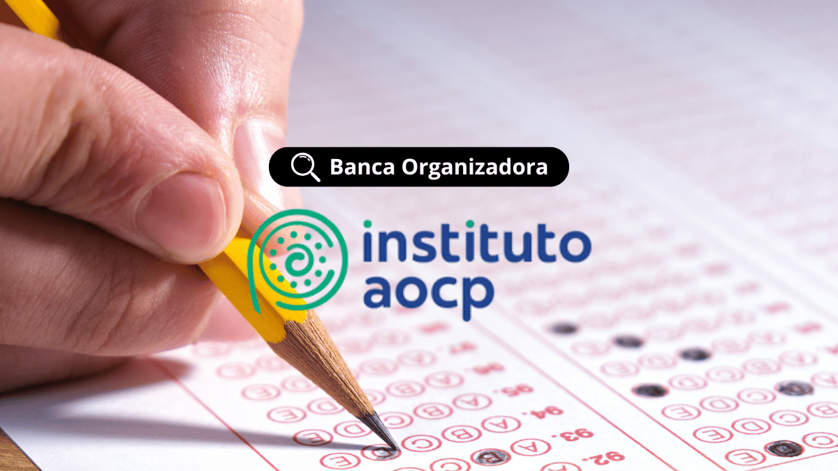 Banca organizadora Instituto AOCP
