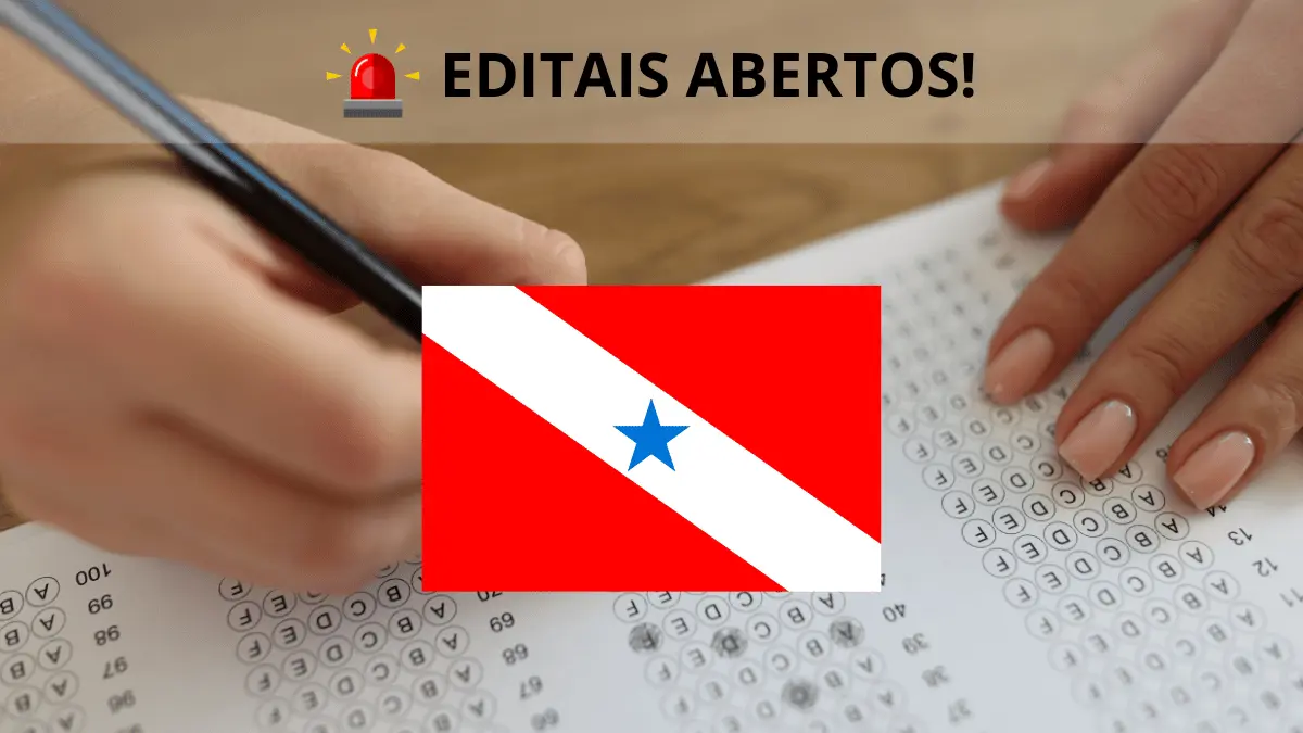 Concursos públicos abertos no Pará