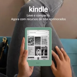 kindle última geração verde pistache