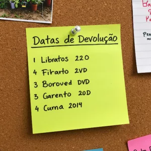 Datas de devolução