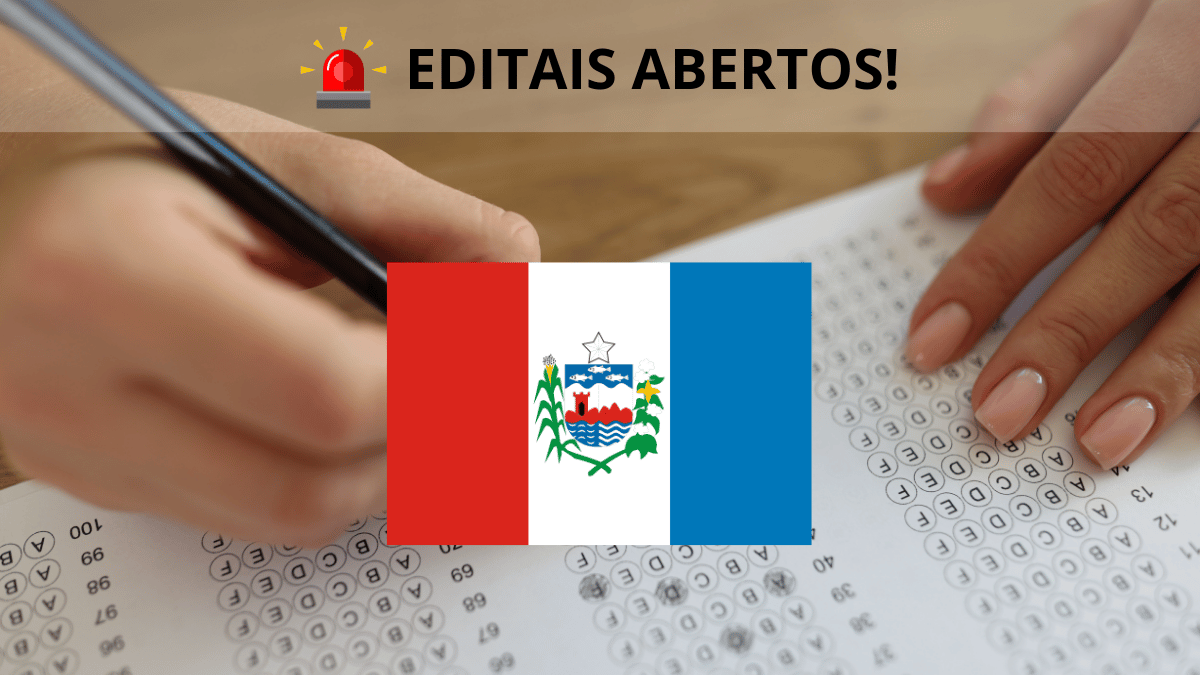 Concursos públicos e processos seletivos abertos em Alagoas