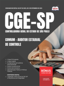 Apostila CGE-SP 2025 - Auditor Estadual de Controle - Comum