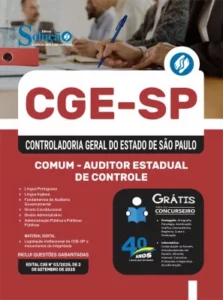 Apostila CGE-SP 2025 - Auditor Estadual de Controle - Comum
