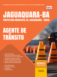 Apostila concurso Agente de Trânsito de Jaguaquara Bahia