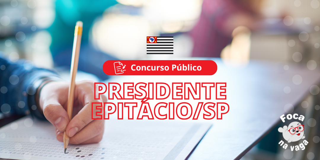 Concurso Público da Prefeitura Municipal de Presidente Epitácio SP