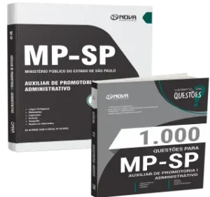 Apostilas Ministério Público de São Paulo 2026 Auxiliar de Promotoria I - Nova Concursos