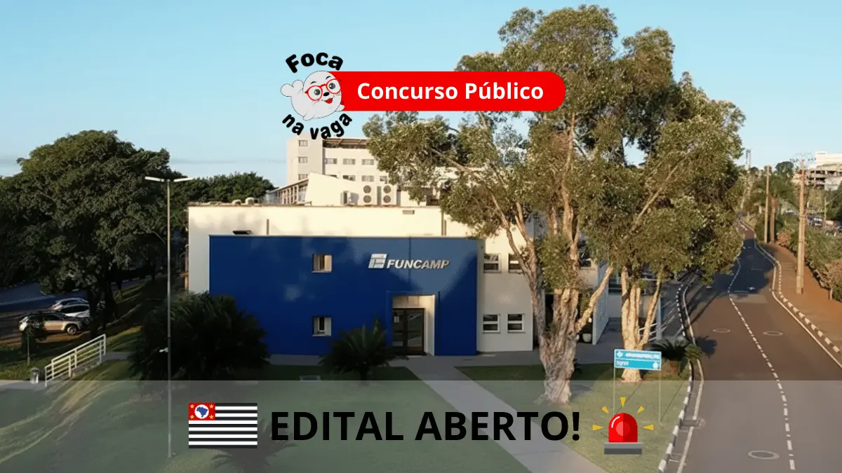 Concurso público da Fundação de Desenvolvimento da Unicamp (Funcamp)