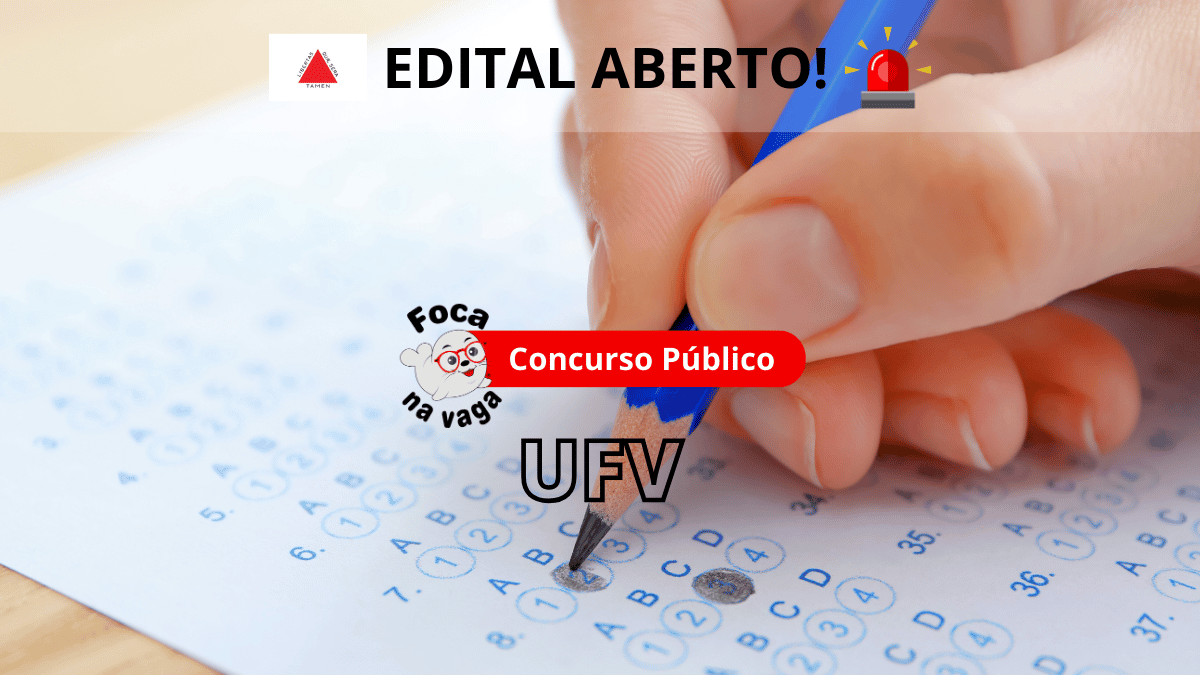 Concurso público da Universidade Federal de Viçosa UFV