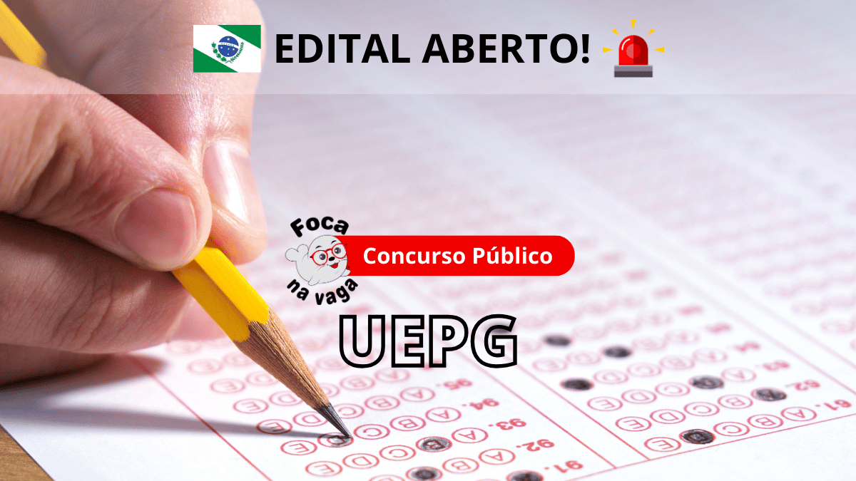 Concurso público da Universidade Estadual de Ponta Grossa (UEPG)