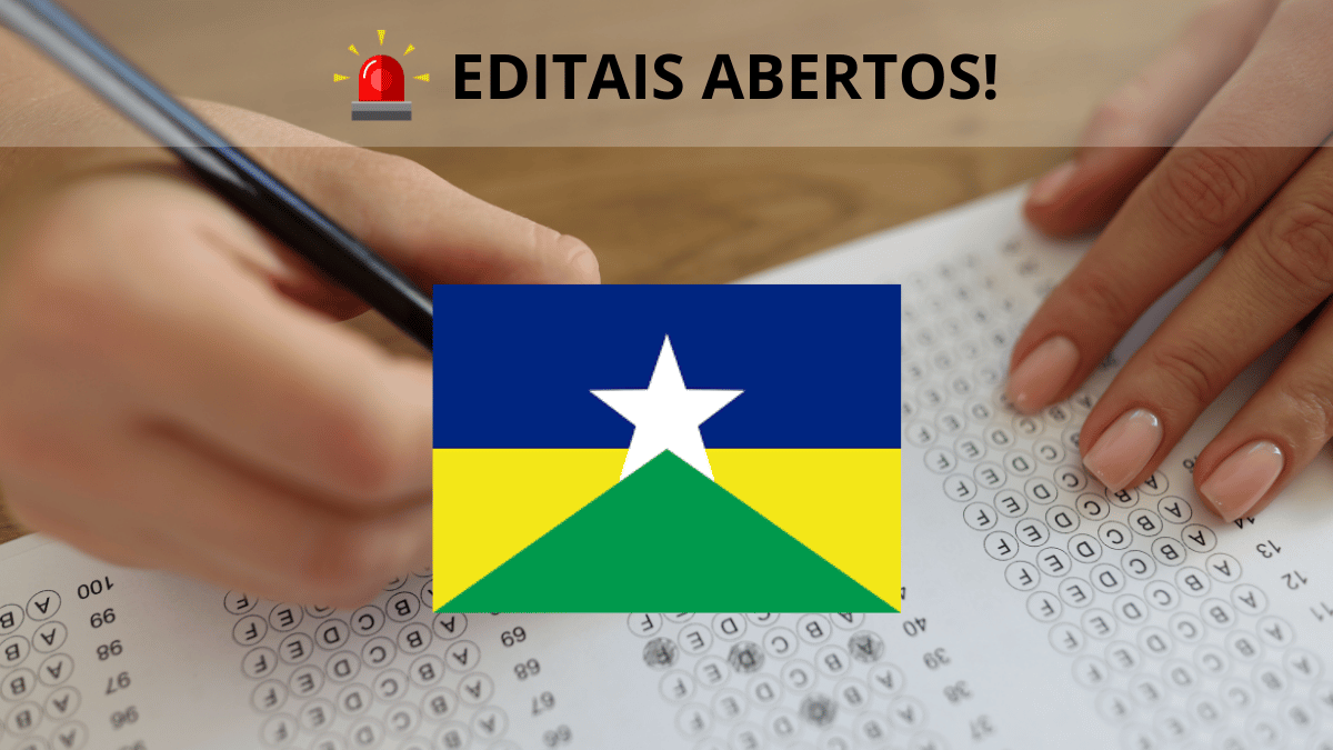 Concursos públicos abertos em Rondônia