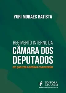 Livro com questões sobre o Regimento Interno da Câmara dos Deputados