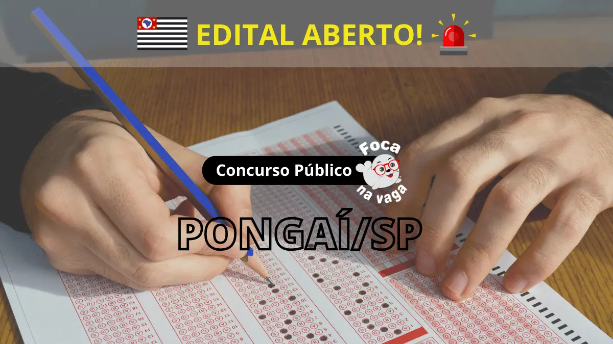 Concurso público da Prefeitura de Pongaí/SP