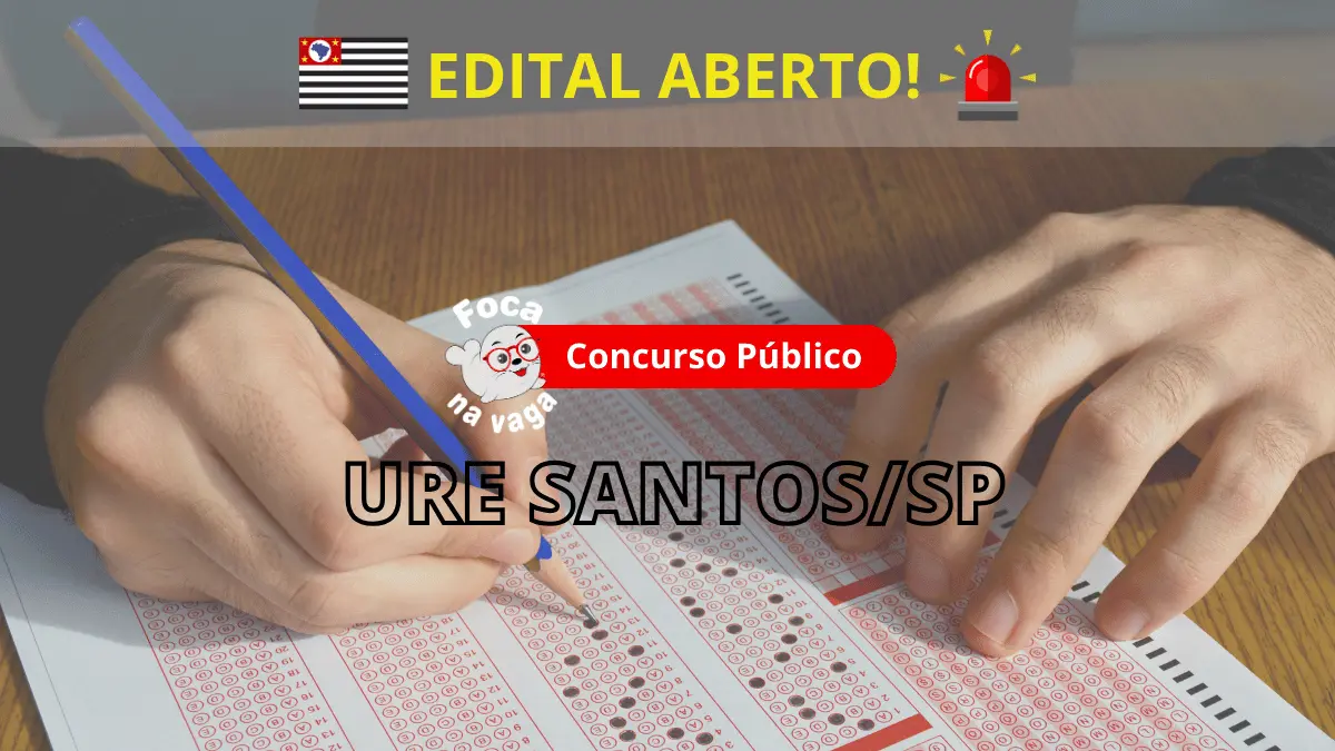 Concurso público da URE Santos/SP