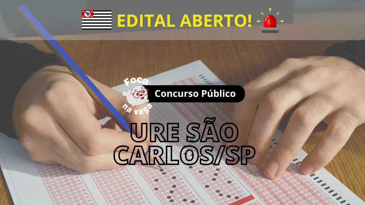 Concurso público da URE São Carlos/SP