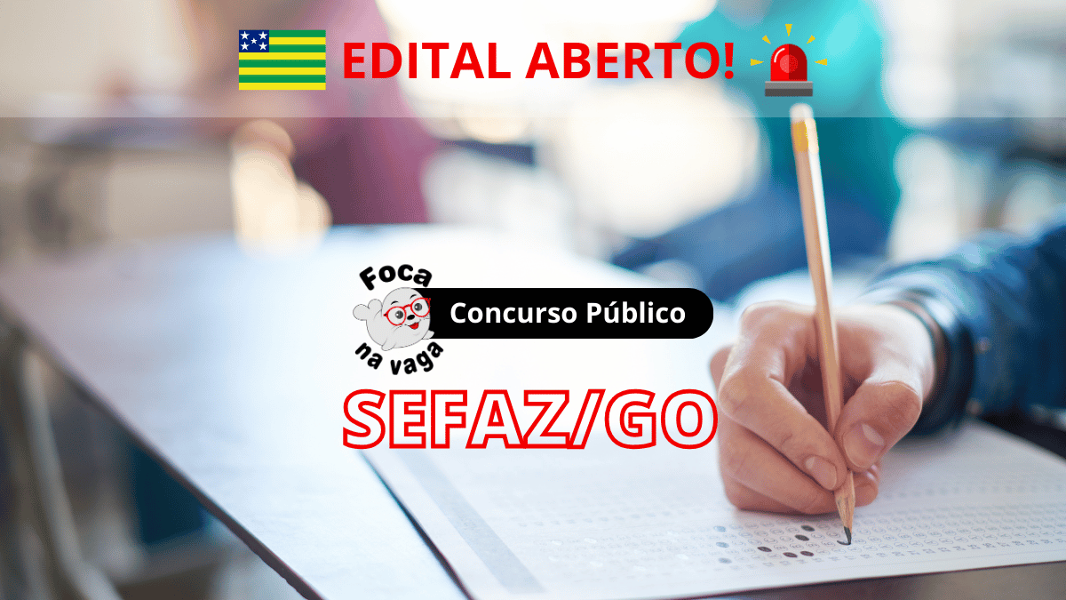 Concurso público da Secretaria de Fazendo do estado de Goiás