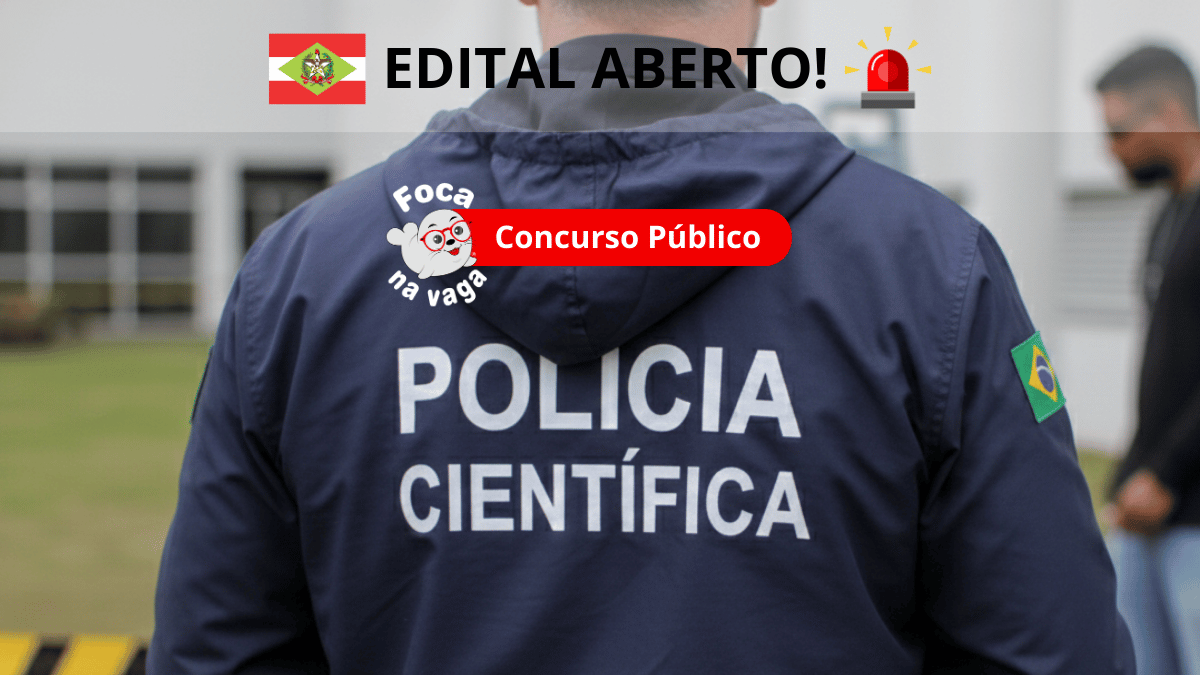 Concurso público da Polícia Científica de Santa Catarina PCSC