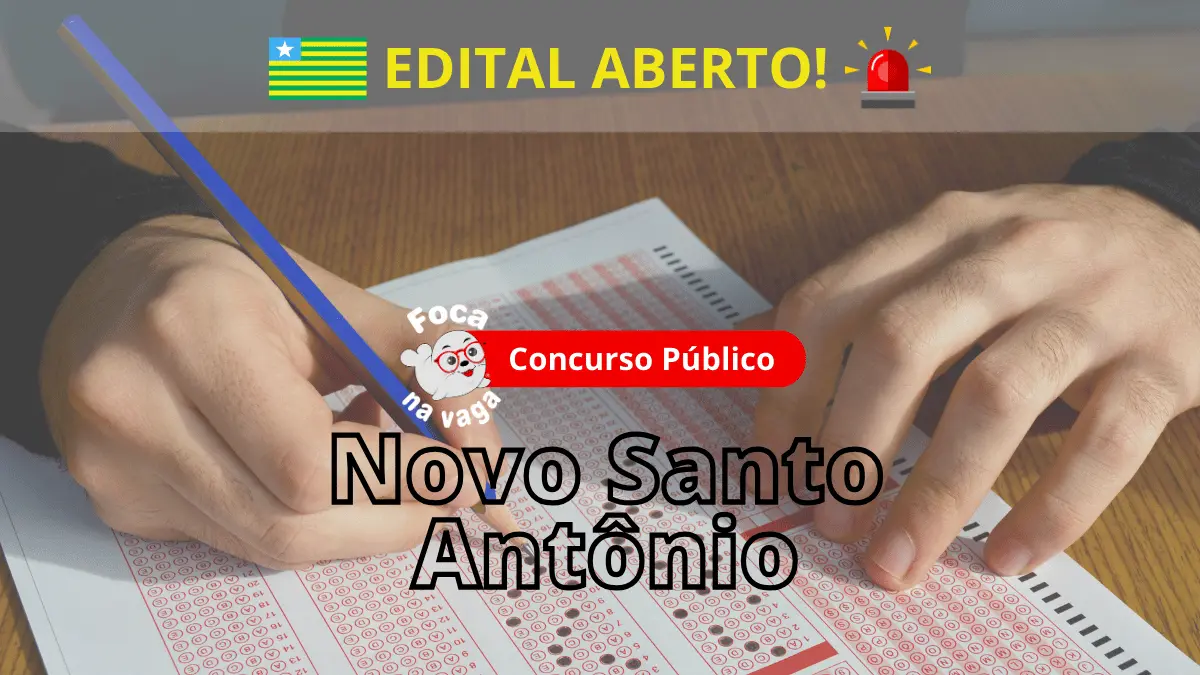 Concurso público da Prefeitura de Novo Santo Antônio