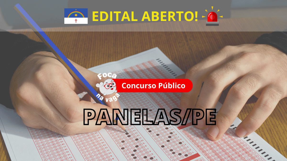 Concurso público da Prefeitura de Panelas/PE