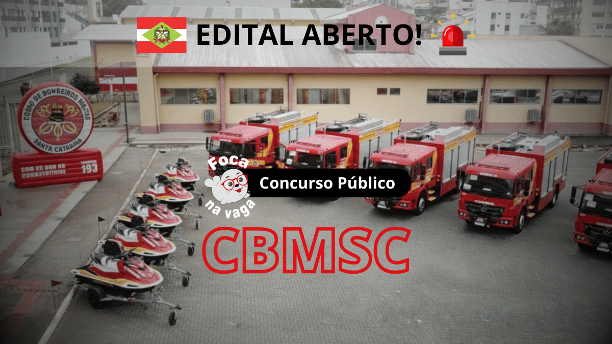 Concurso público do CBM/SC