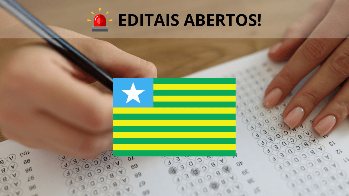 Concursos públicos abertos no Piauí
