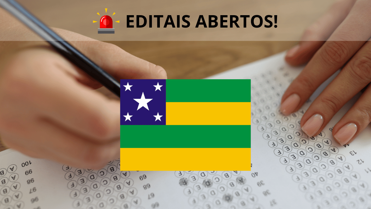 Concursos públicos e processos seletivos abertos em Sergipe