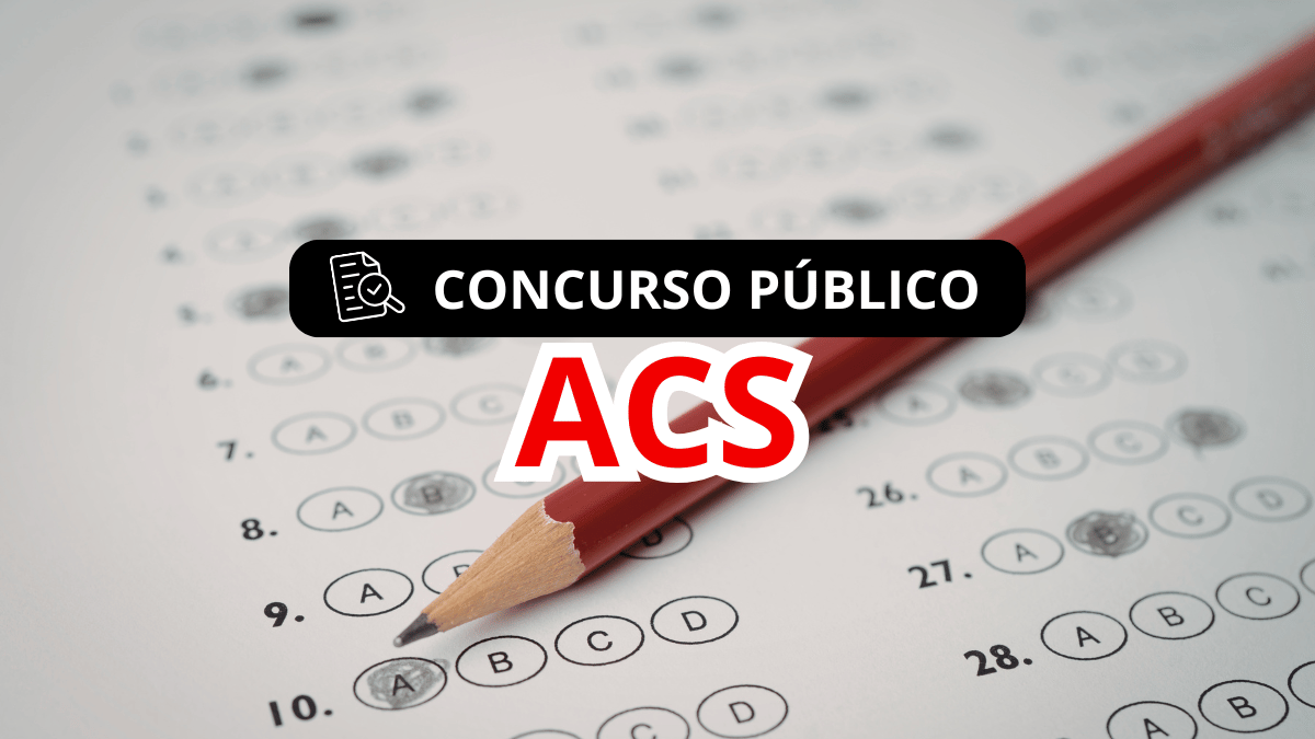 Concurso público para Agente Comunitário de Saúde