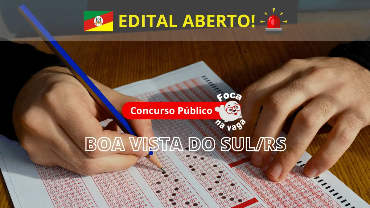 Concurso Público da Prefeitura de Boa Vista do Sul/Rs