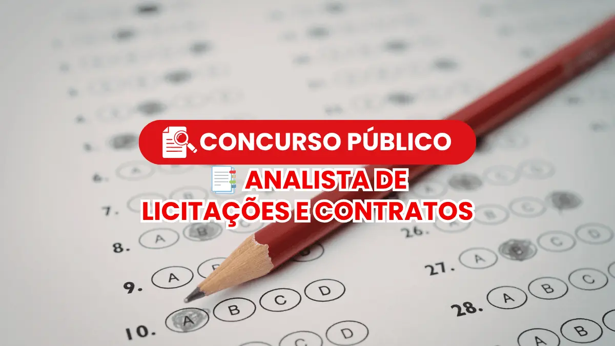 Concurso Público para Analista de Licitações e Contratos