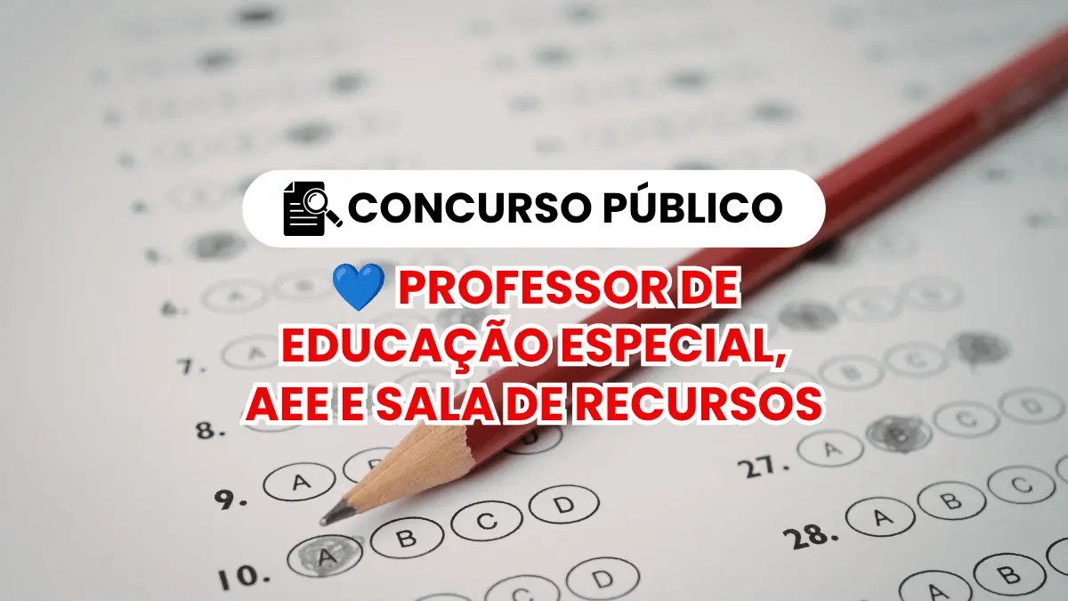 Concurso para Professor de Educação Especial