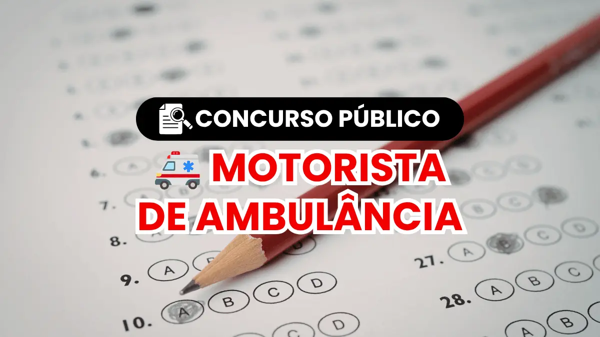 Concurso Público para Motorista de Ambulância